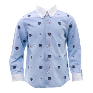 Camisa Gucci Infantil Tigres e Corações