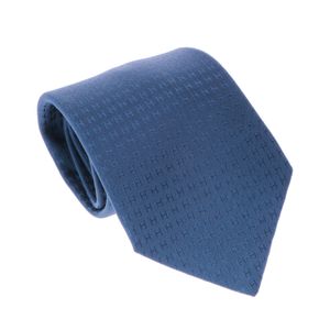 Gravata Hermes H Azul Marinhos