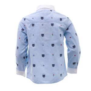 Camisa Gucci Infantil Tigres e Corações