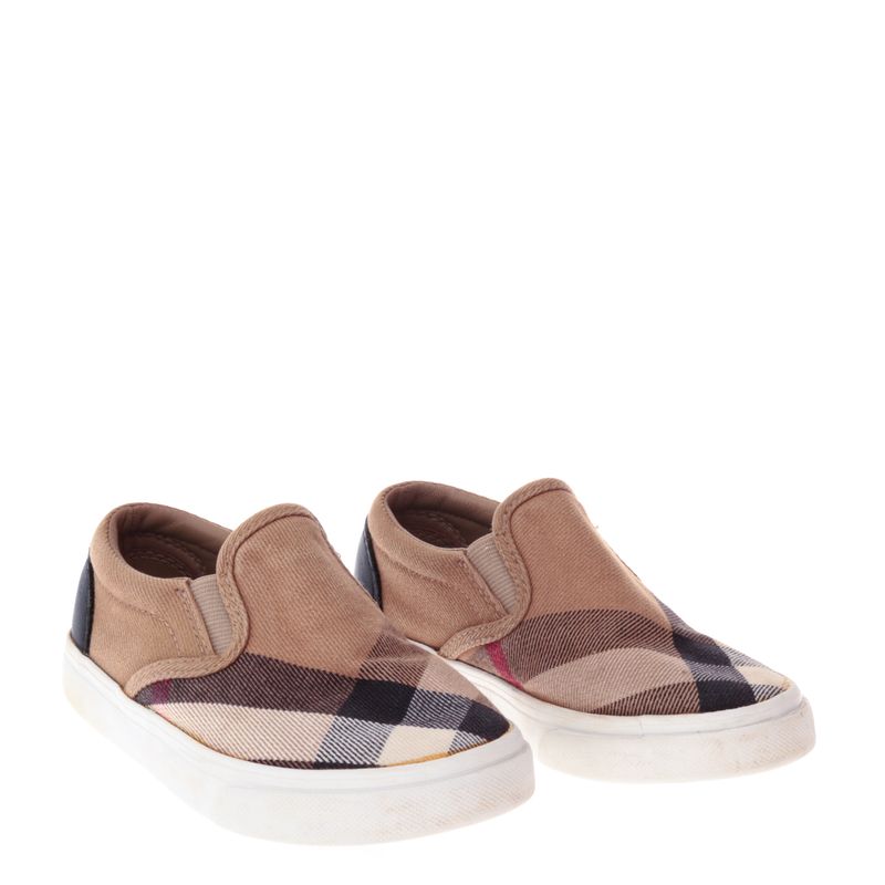 Tenis-Burberry-Infantil-Slip-On-House-Check