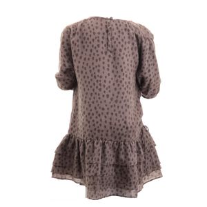 Vestido Infantil Cinza Poás