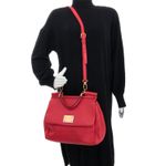 Bolsa-Dolce---Gabbana-Sicily-Grande-Vermelha