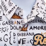 Camisa-Dolce---Gabbana-Infantil-com-Escritos