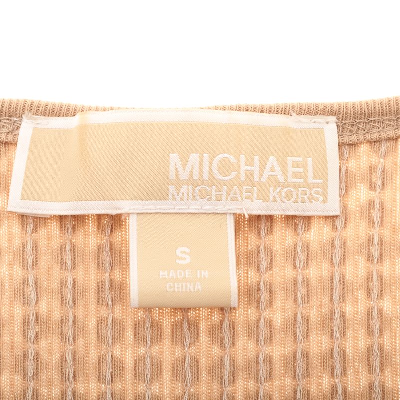Camiseta-Michael-Kors-Paetes-Dourada