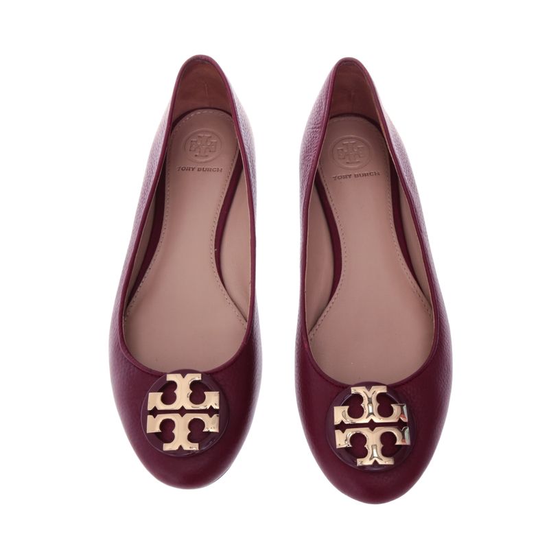 Sapatilha-Tory-Burch-Couro-Vinho