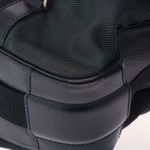 Pasta-Louis-Vuitton-Couro-Preto-e-Nylon-Verde