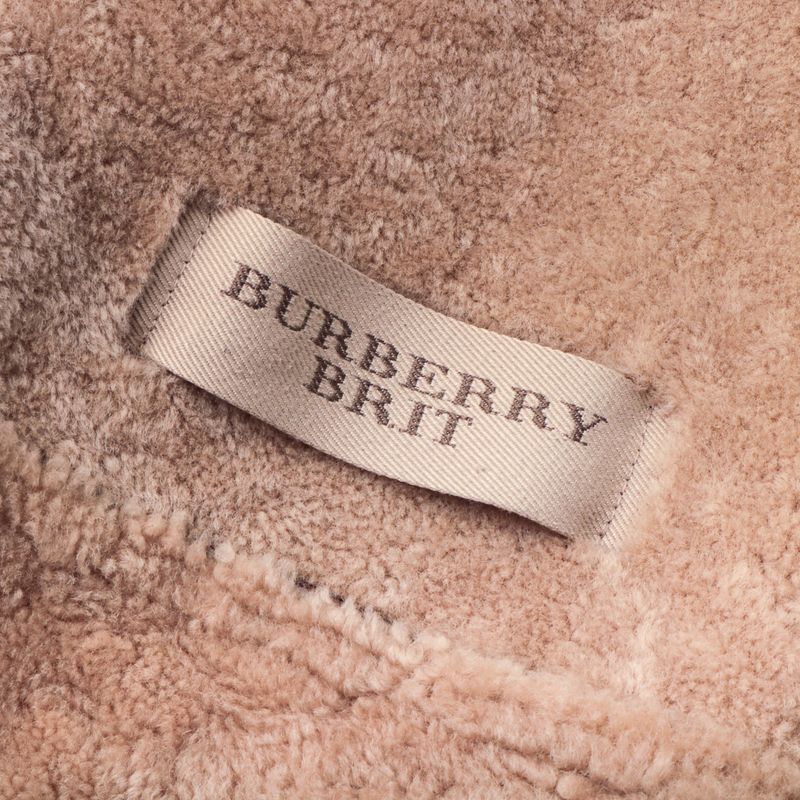 Casaco-Burberry-Couro-Marrom