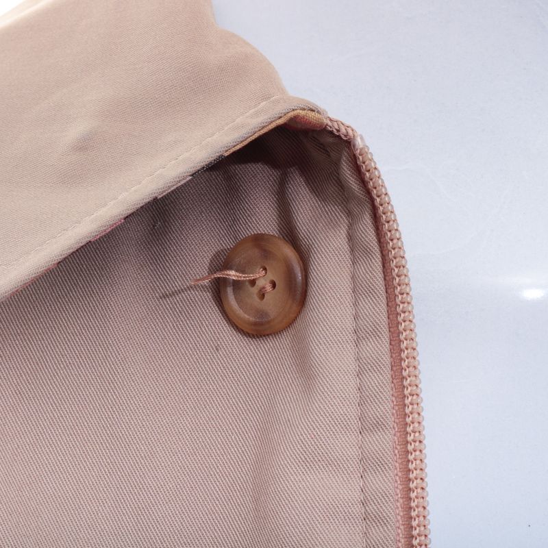 Casaco-Burberry-Vintage-Bege