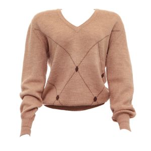 Suéter Gucci Vintage Lã Bege