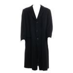 Sobretudo-Burberry-Vintage-Longo-Cashmere-Marinho