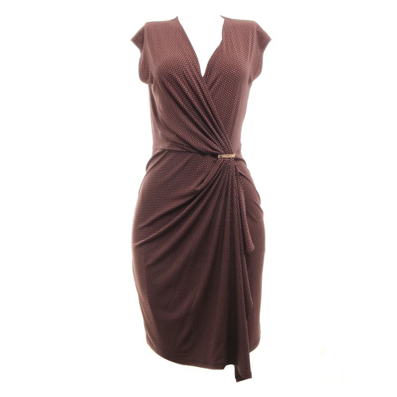 Vestido-Michael-Kors-Marrom-e-Preto