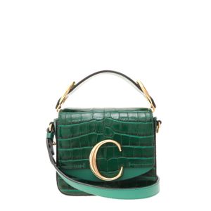Bolsa Chloe Mini C Texturizada Verde