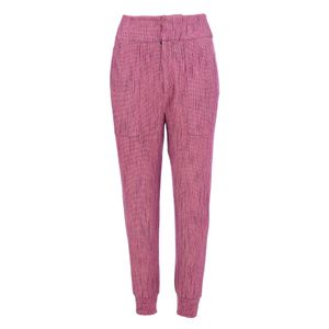 Calça Mixed Tecido Roxo e Rosa