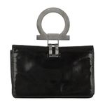 Clutch-Salvatore-Ferragamo-Verniz-Preto