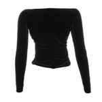 Blusa-Emanuel-Ungaro-Veludo-Preto