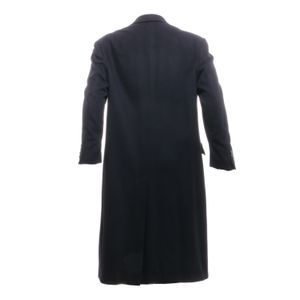 Sobretudo Burberry Vintage Longo Cashmere Marinho