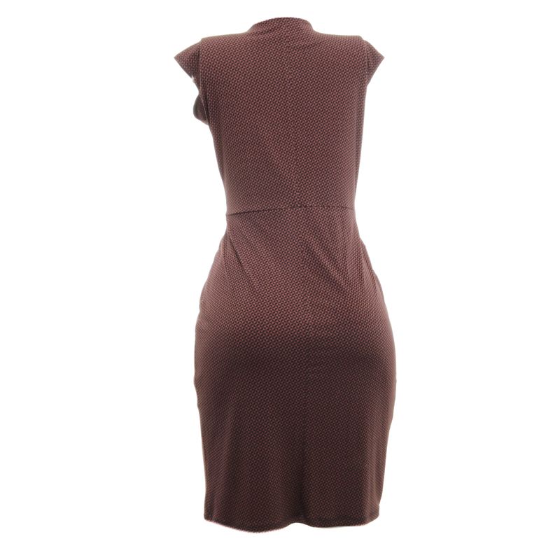 Vestido-Michael-Kors-Marrom-e-Preto