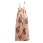 Vestido-Cris-Barros-Longo-Bege-e-Vinho