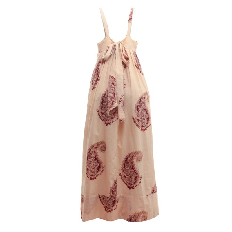 Vestido-Cris-Barros-Longo-Bege-e-Vinho