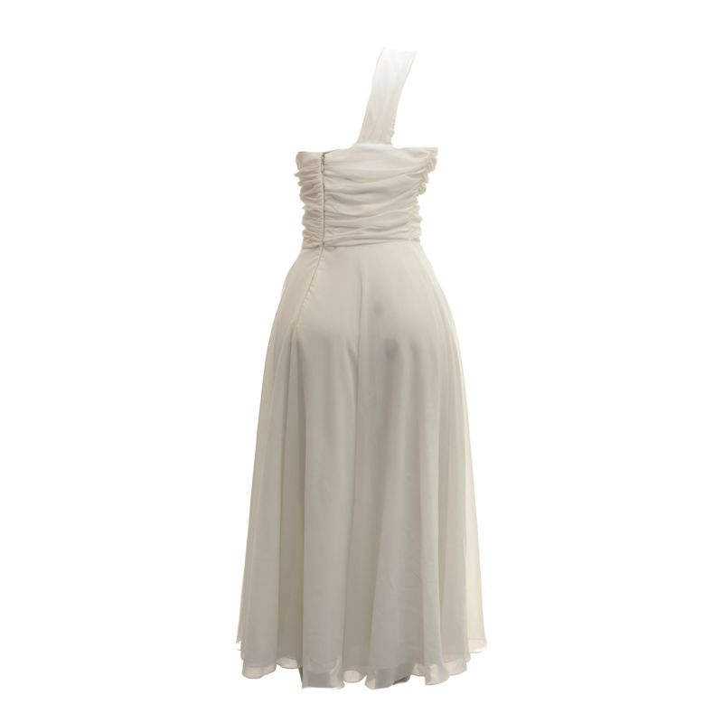 Vestido-Drapeado-Midi-Branco