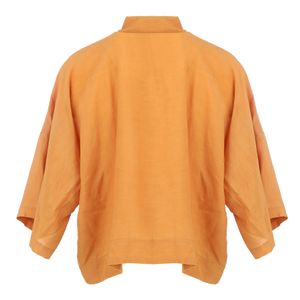 Camisa Le Soleil d'Été Tecido Laranja