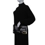Clutch-Gucci-Vintage-Couro-Preto