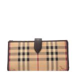 Carteira-Burberry-Haymarket-Couro-Marrom