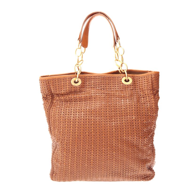 Bolsa-Christian-Dior-Lady-Dior-Soft-Woven-Tote-Caramelo-