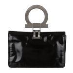 Clutch-Salvatore-Ferragamo-Verniz-Preto