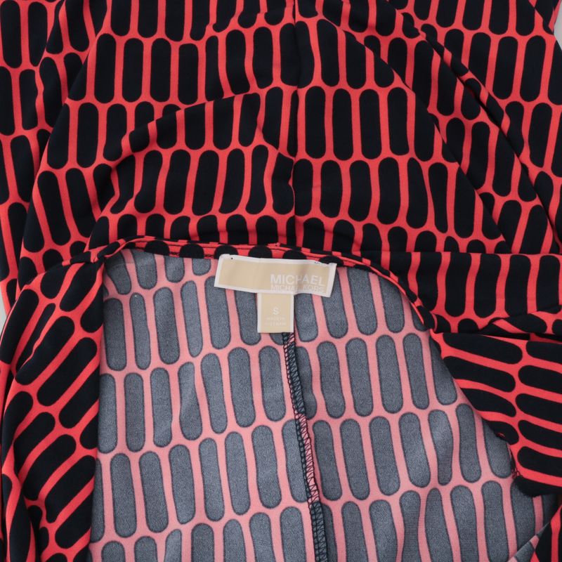Vestido-Michael-Kors-Laranja-e-Preto