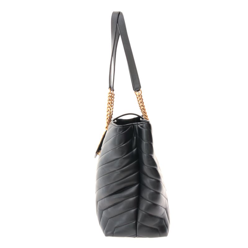 Bolsa-Saint-Laurent-Loulou-Shopping-Preta