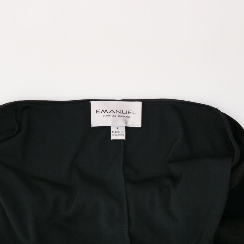 Blusa-Emanuel-Ungaro-Veludo-Preto