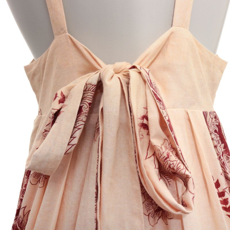Vestido-Cris-Barros-Longo-Bege-e-Vinho