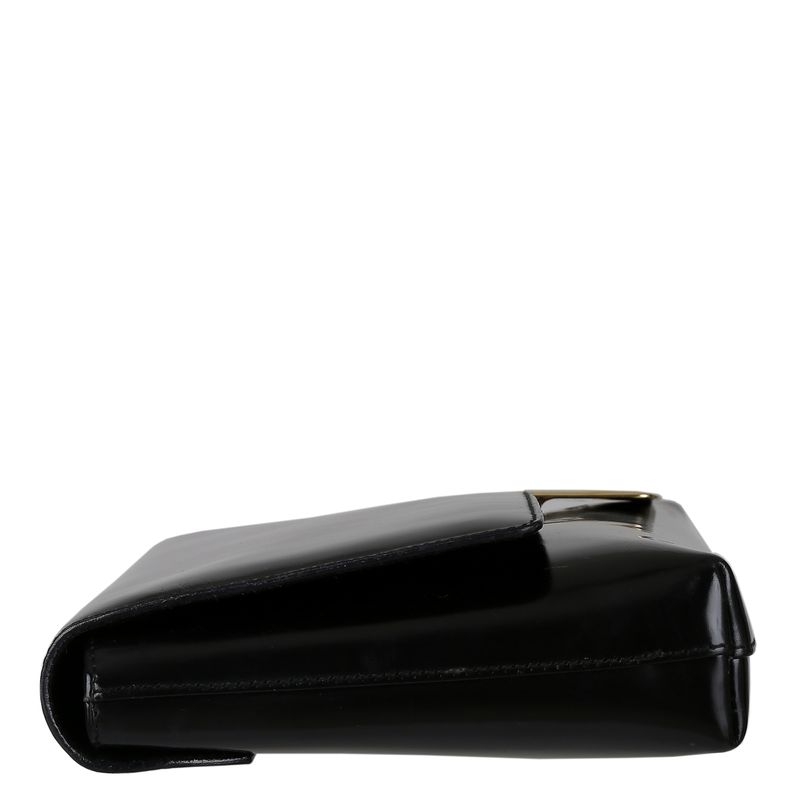 Clutch-Gucci-Vintage-Couro-Preto