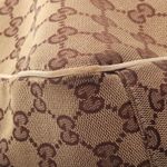 Bolsa-Gucci-Positano-GG-Canvas-Couro-Branco