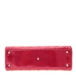 Bolsa-Christian-Dior-Large-Lady-Dior-Cannage-Verniz-Vermelho