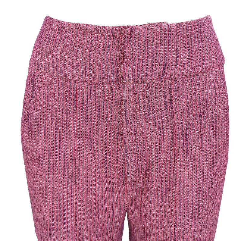 Calca-Mixed-Tecido-Roxo-e-Rosa