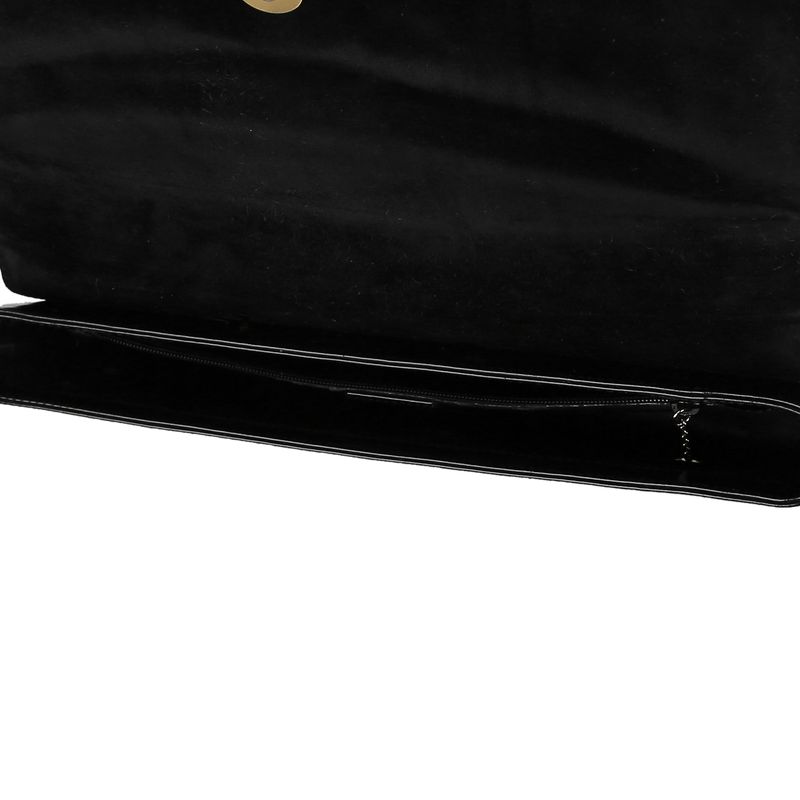 Clutch-Gucci-Vintage-Couro-Preto