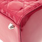 Bolsa-Christian-Dior-Large-Lady-Dior-Cannage-Verniz-Vermelho