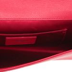 Clutch-Saint-Laurent-Cabas-Chyc-Couro-Texturizado-Vermelho
