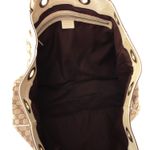 Bolsa-Gucci-Positano-GG-Canvas-Couro-Branco