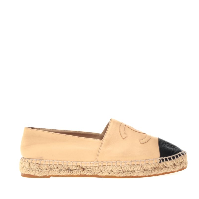 Alpargata-Chanel-Couro-Bicolor