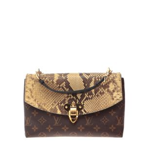 Bolsa Louis Vuitton Monograma e Couro Exótico