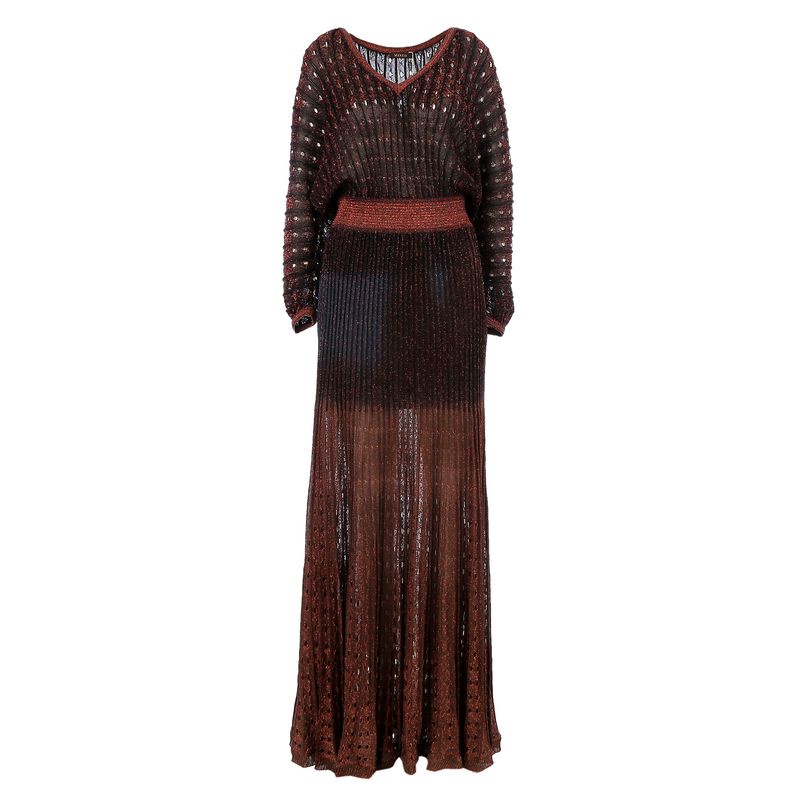 Vestido-Mixed-Trico-Metalizado