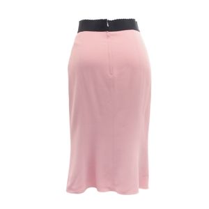 Saia Dolce Gabbana Midi Rosa