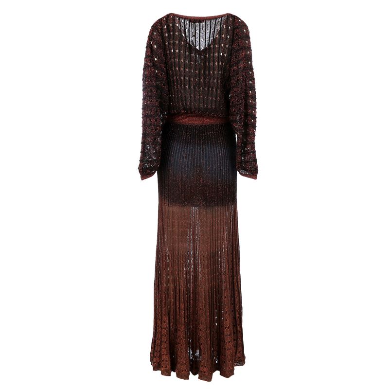 Vestido-Mixed-Trico-Metalizado