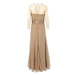 Vestido-Carlos-Miele-Seda-e-Tule-Bege