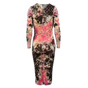 Vestido Balmain Tecido Estampado