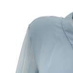 Camisa-Elie-Tahari-Seda-Azul-Claro