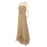 Vestido-Carlos-Miele-Seda-e-Tule-Bege